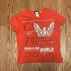 Guess t shirt size 5/6 good condition kids